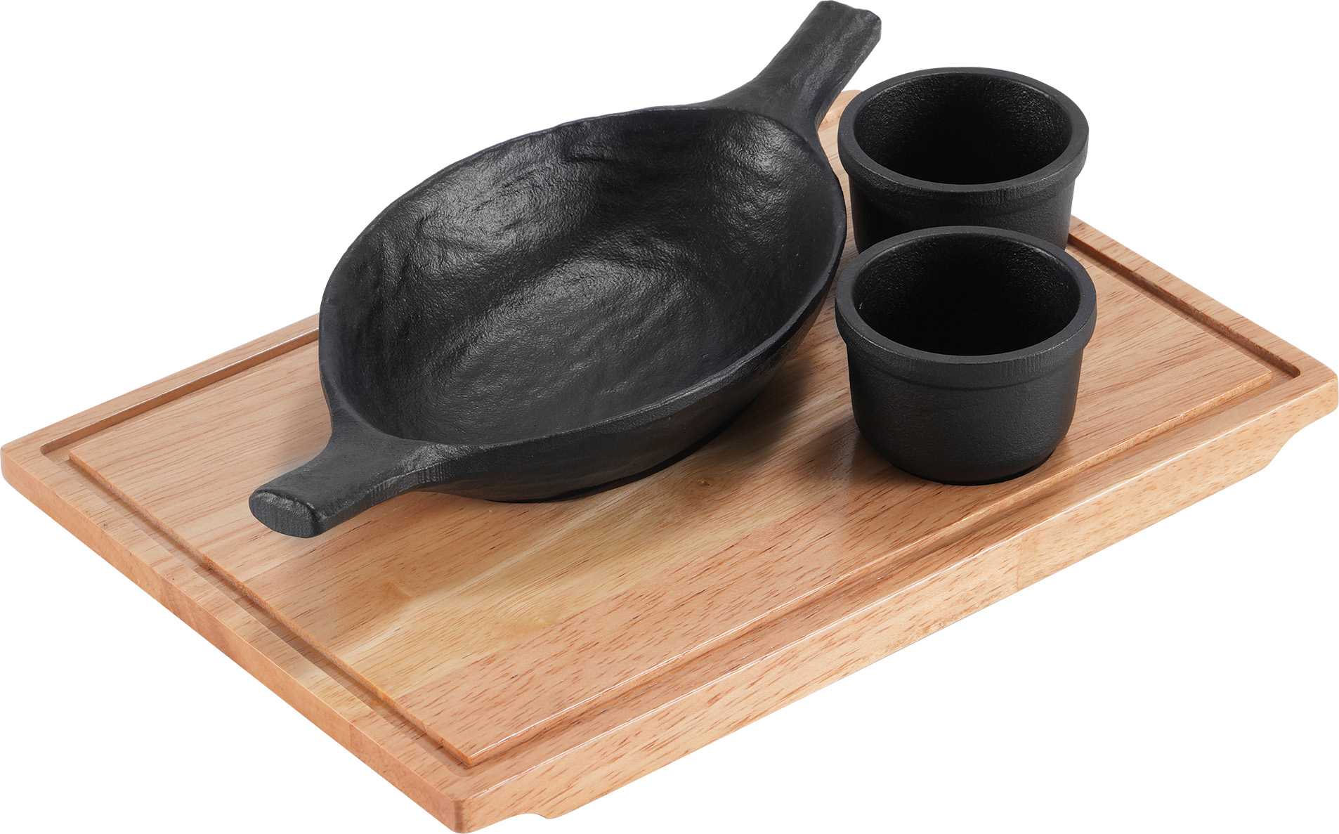 Bean bowl (enamel) oak