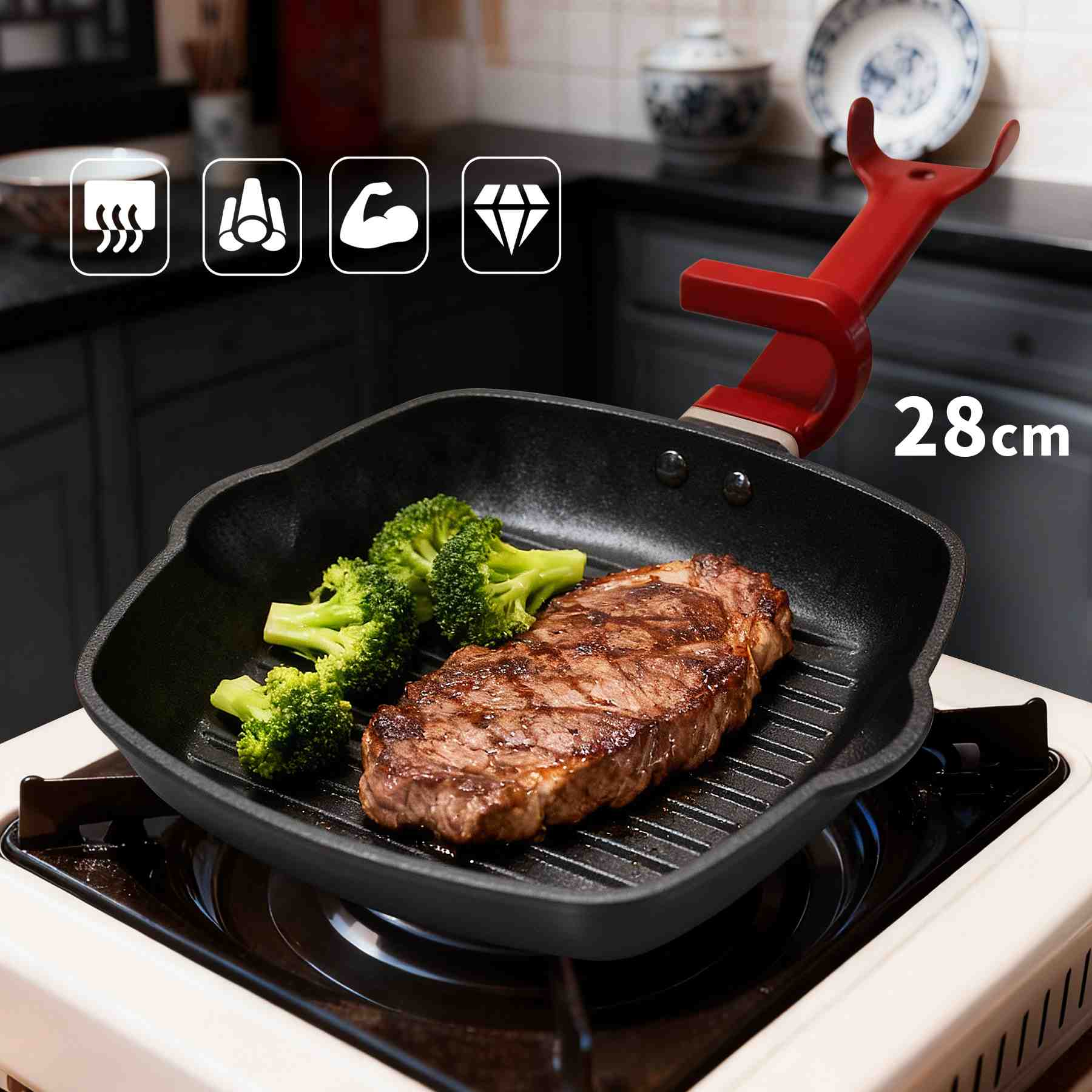 Grill Pan(enamel process)