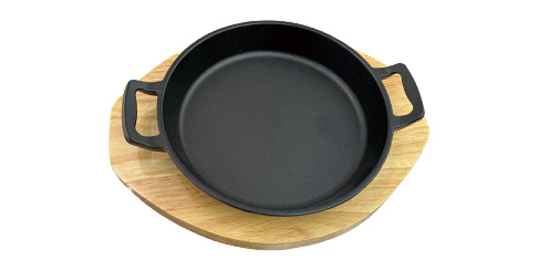 Fashionable double ear baking tray (oak)