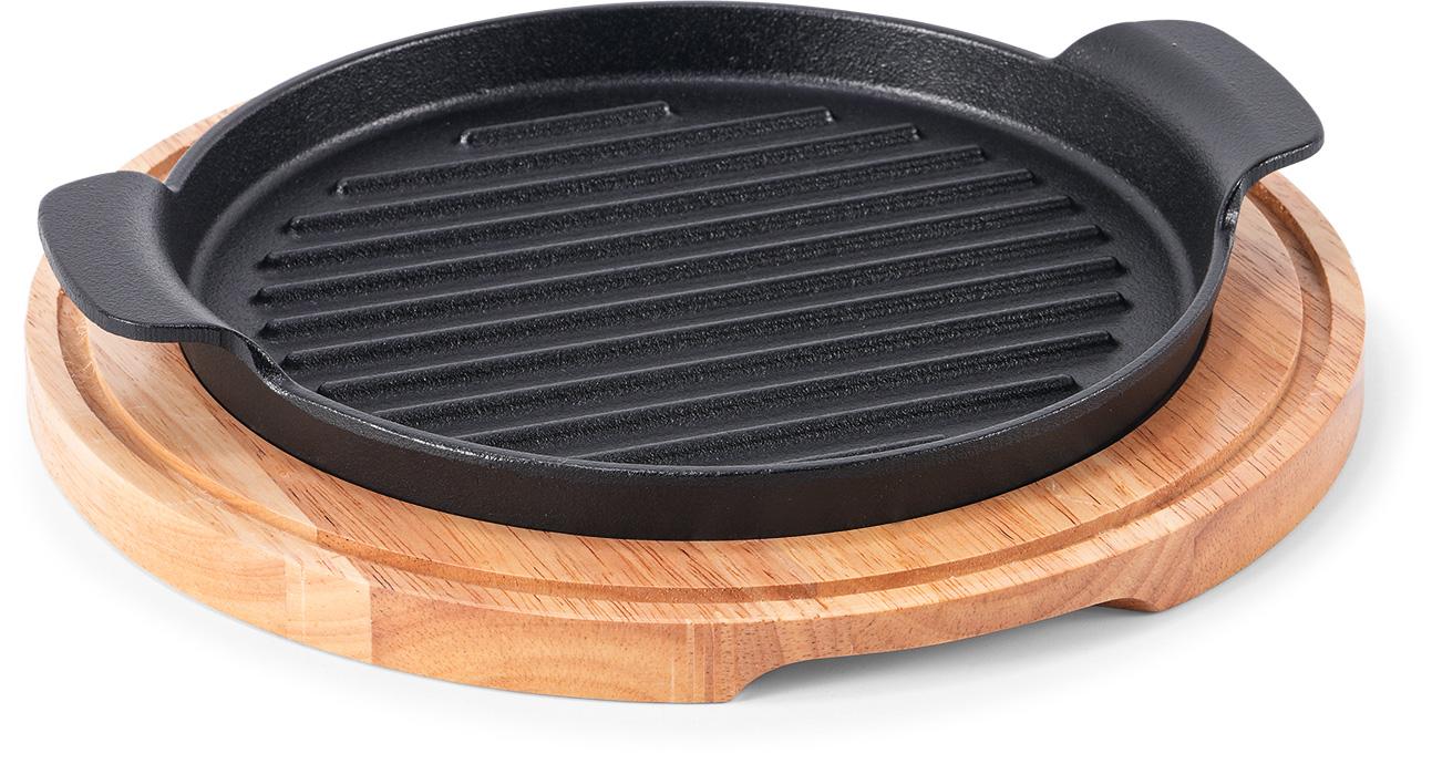 Double ear striped baking tray (oak)
