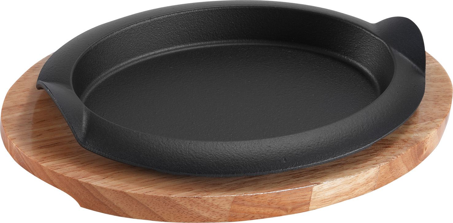 Double ear reverse side plate (oak)