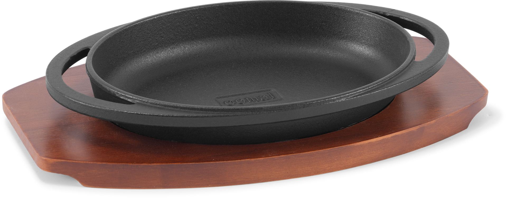 Elliptical baking tray (enamel)