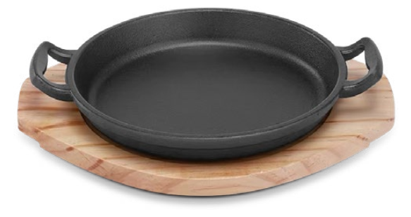 Fashionable double ear baking tray (oak)