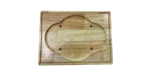 Haitang Plate (Oak) Enamel
