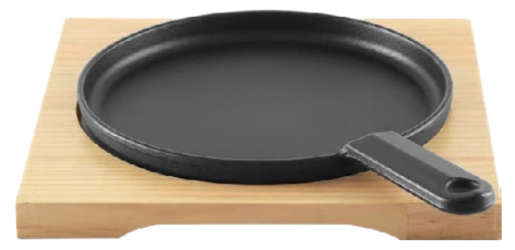 Shallow single handle plate