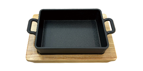 High Ear Square Plate