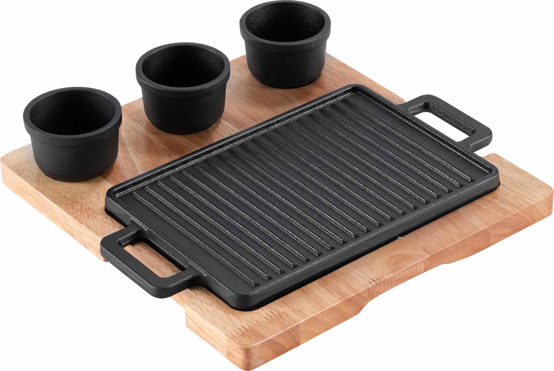 Iron flame battle plate (enamel) oak