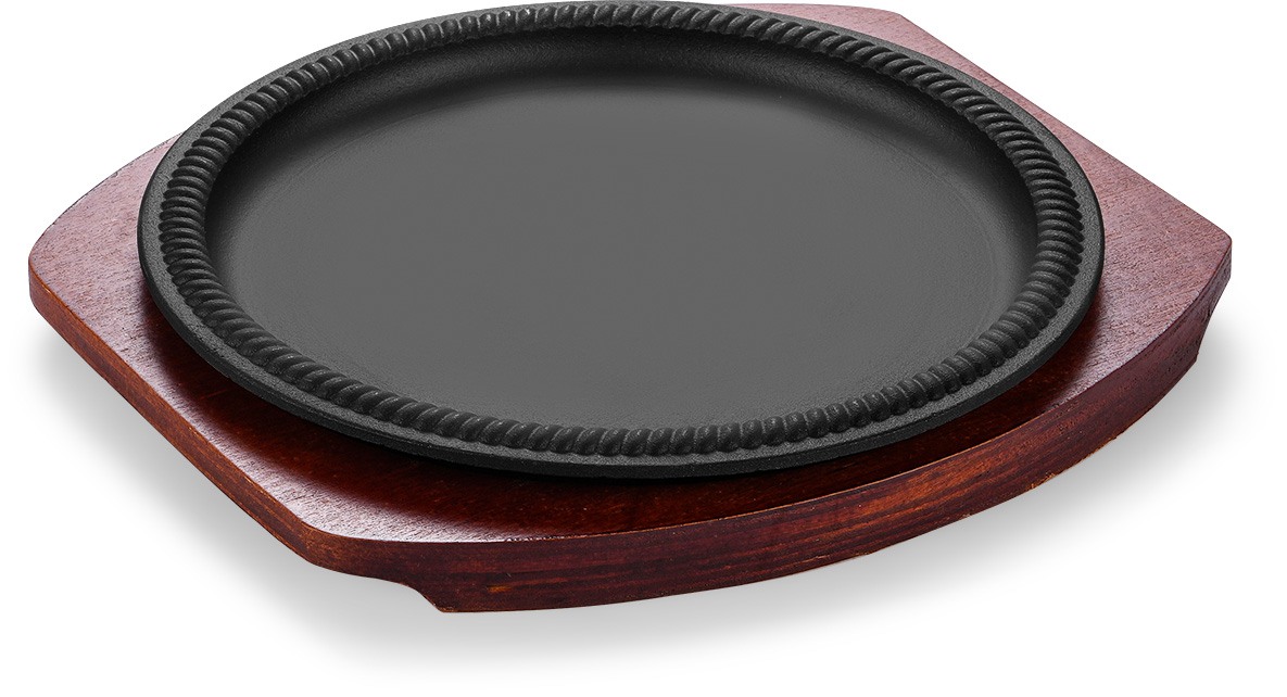 Japanese-style round plate