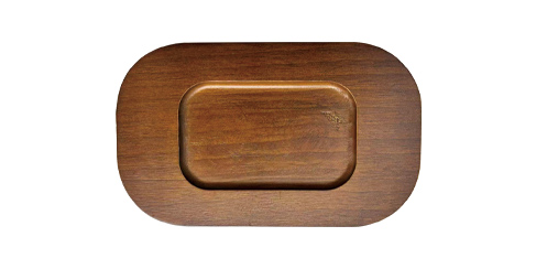Shallow baking tray (enamel)