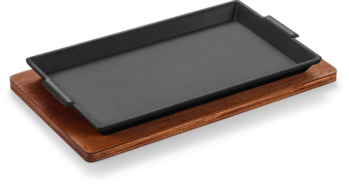 Oblong tray