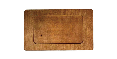 Oblong tray