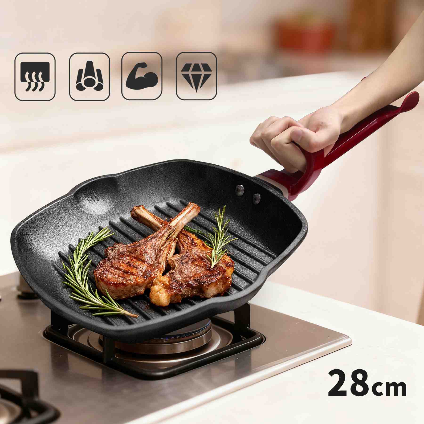 Grill Pan(enamel process)