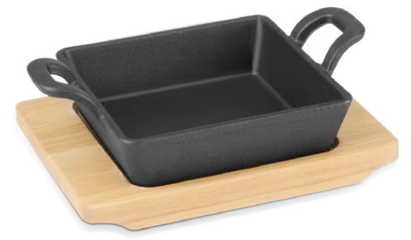 High Ear Square Plate