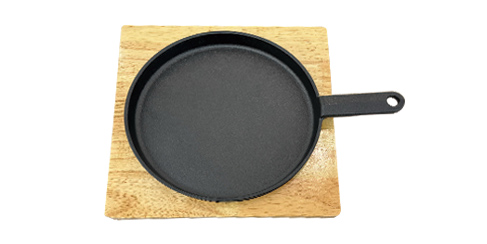Shallow single handle plate