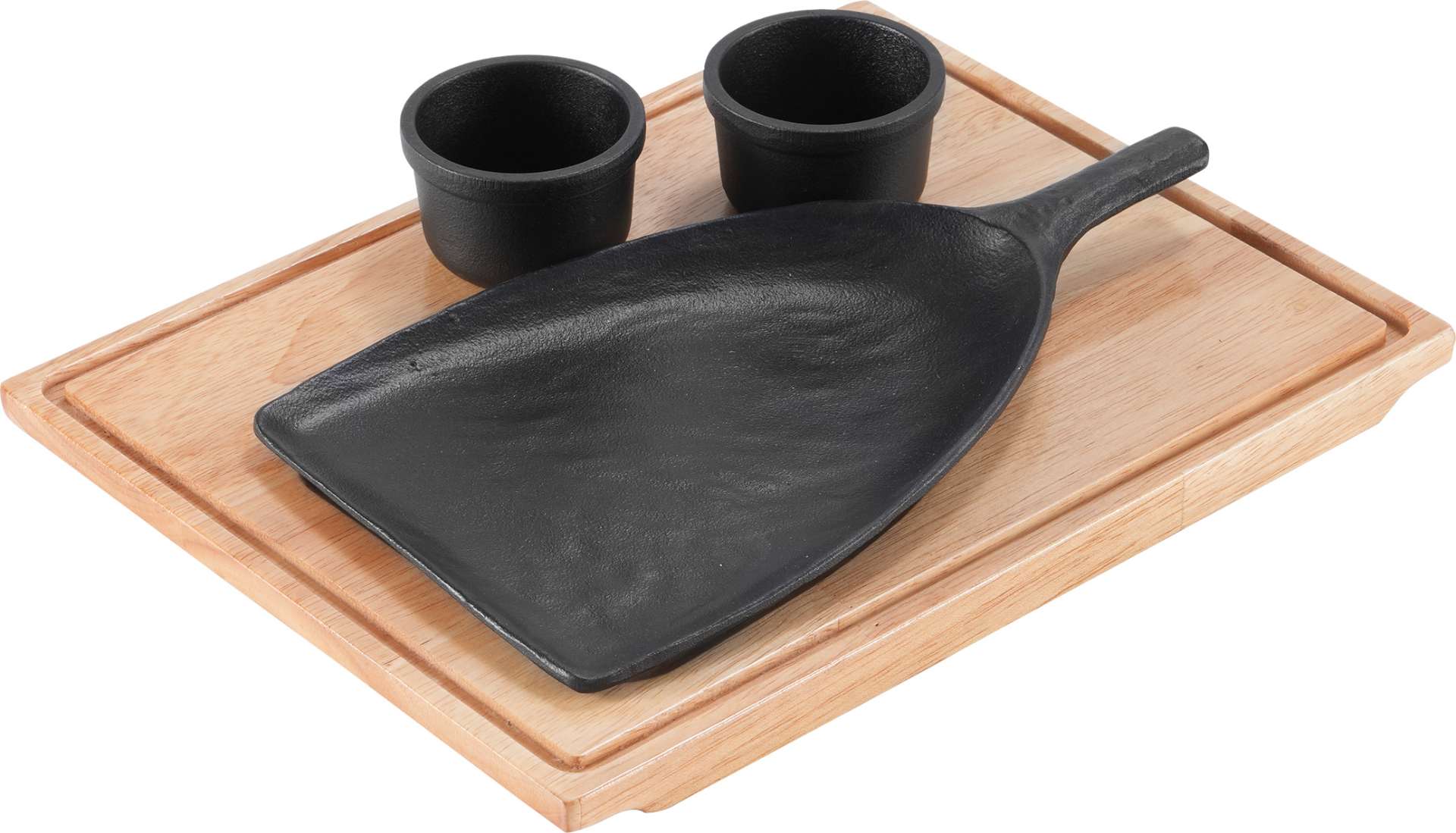 Shovel shaped plate (oak) enamel