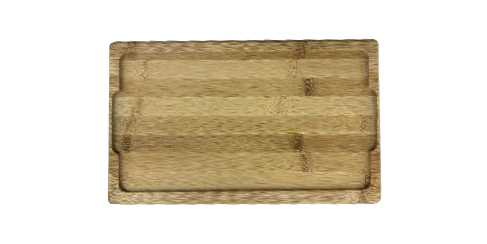 Thickened square plate