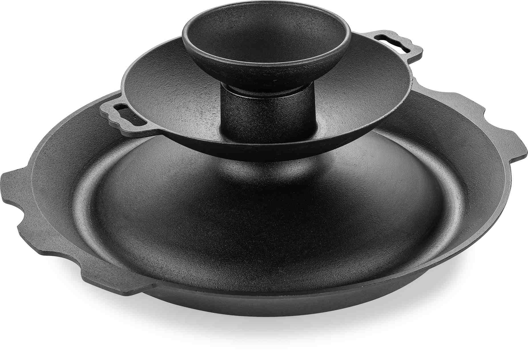 Three-layer steamed bun pan