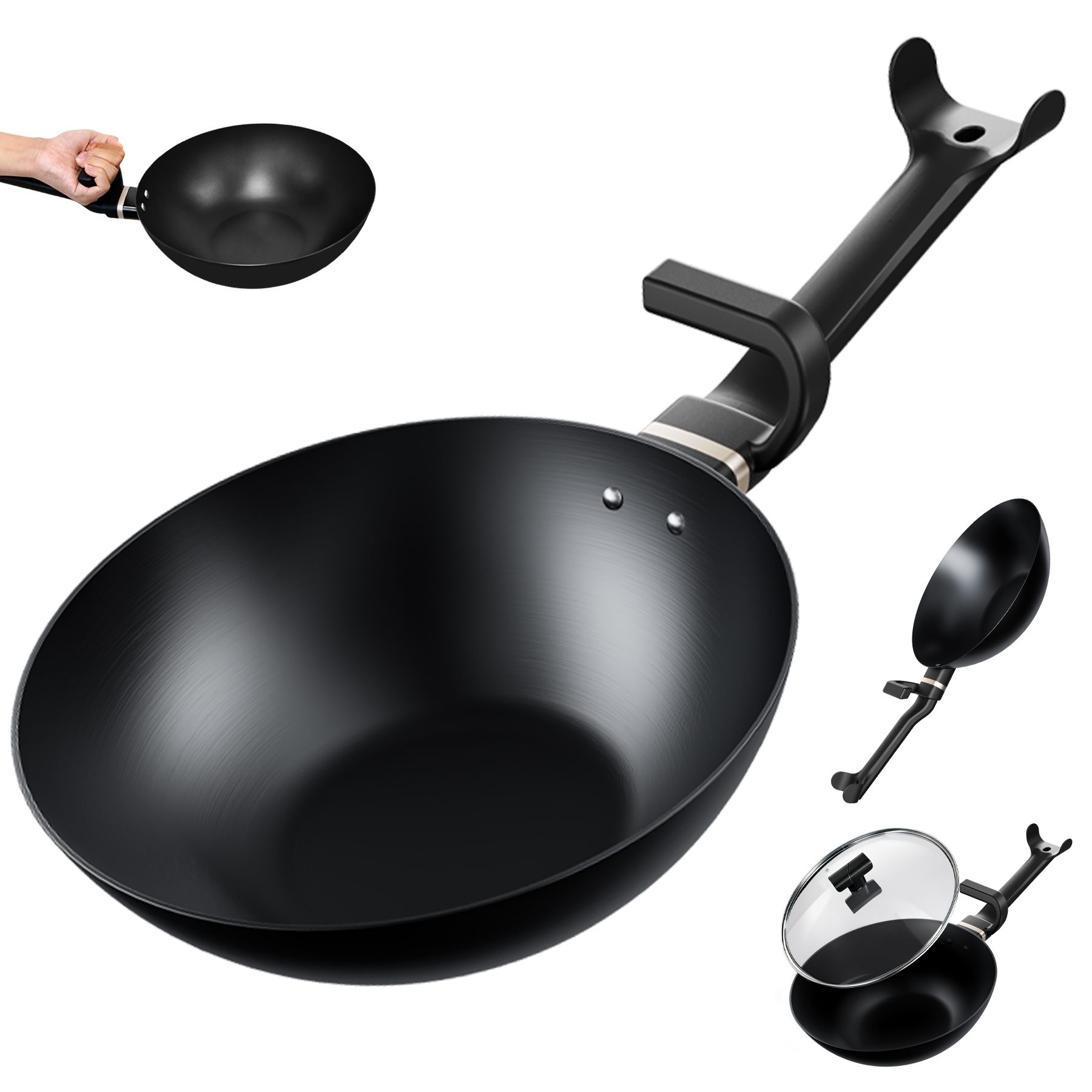 Woks & Stir-Fry Pans(Nitriding Process)